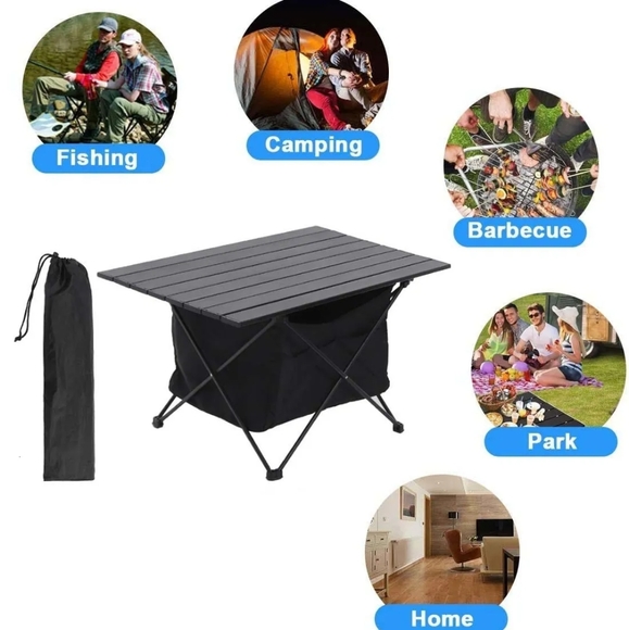 Small Folding Camping Table PERFECT FOR FOOD DELIVERY SERVICES - Picture 6 of 11